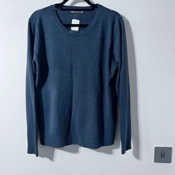 T.J.Maxx Tops - T.J.Maxx Navy Crewneck Sweater